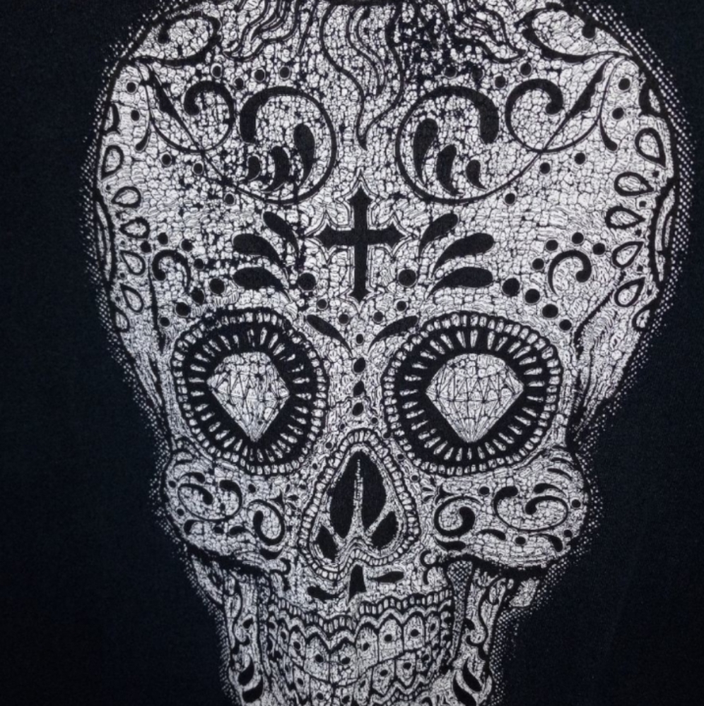 🐮 🐄 Skull and Cross 3XL Short Sleeve T-Shirt